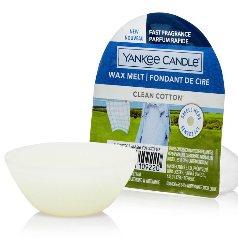 Yankee Candle Clean Cotton Wax Melt Image 1