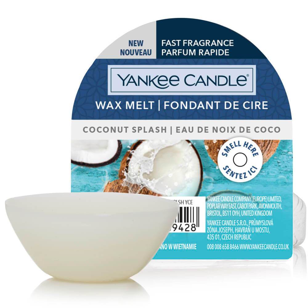 Yankee Candle Wax Tarts - Grab Bag of 10 Assorted Yankee Candle Wax Melts - Random Mixed Scents with Bonus Yellow Organza Bag