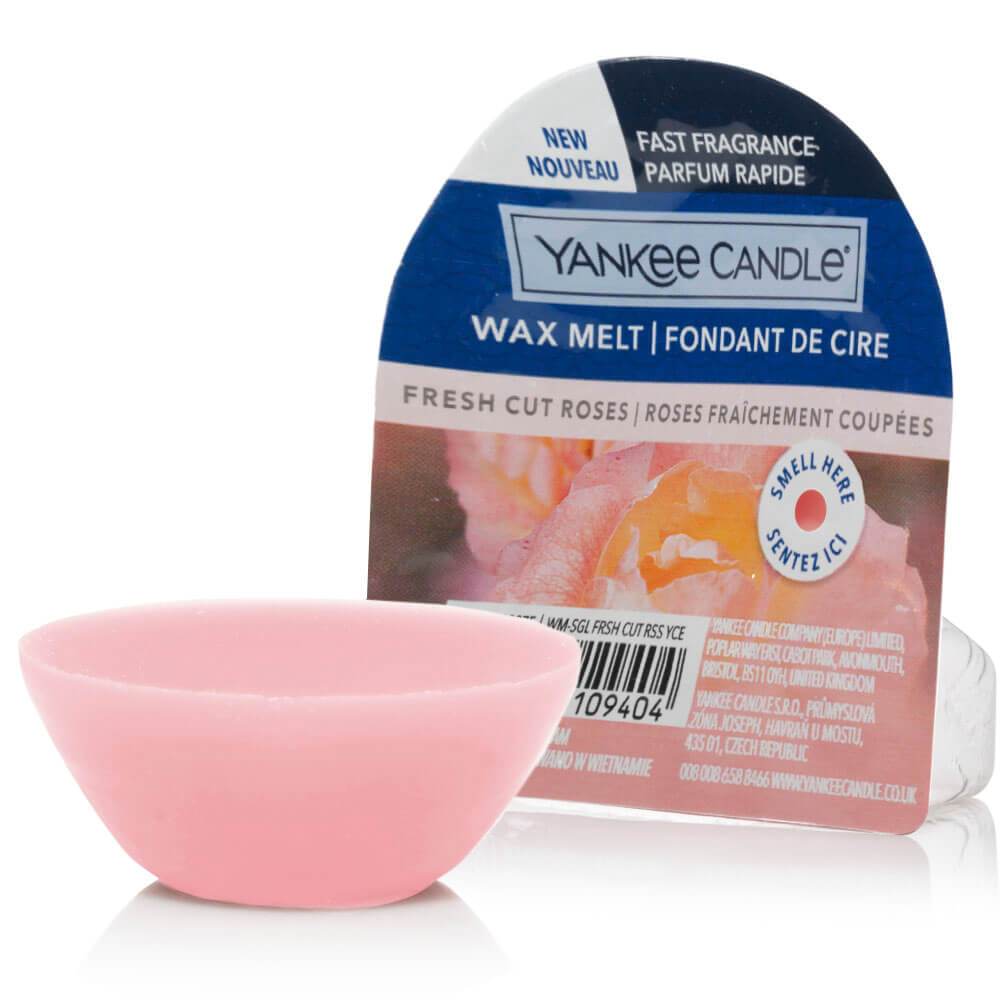 Yankee Candle Fresh Cut Roses Wax Melt Image 1