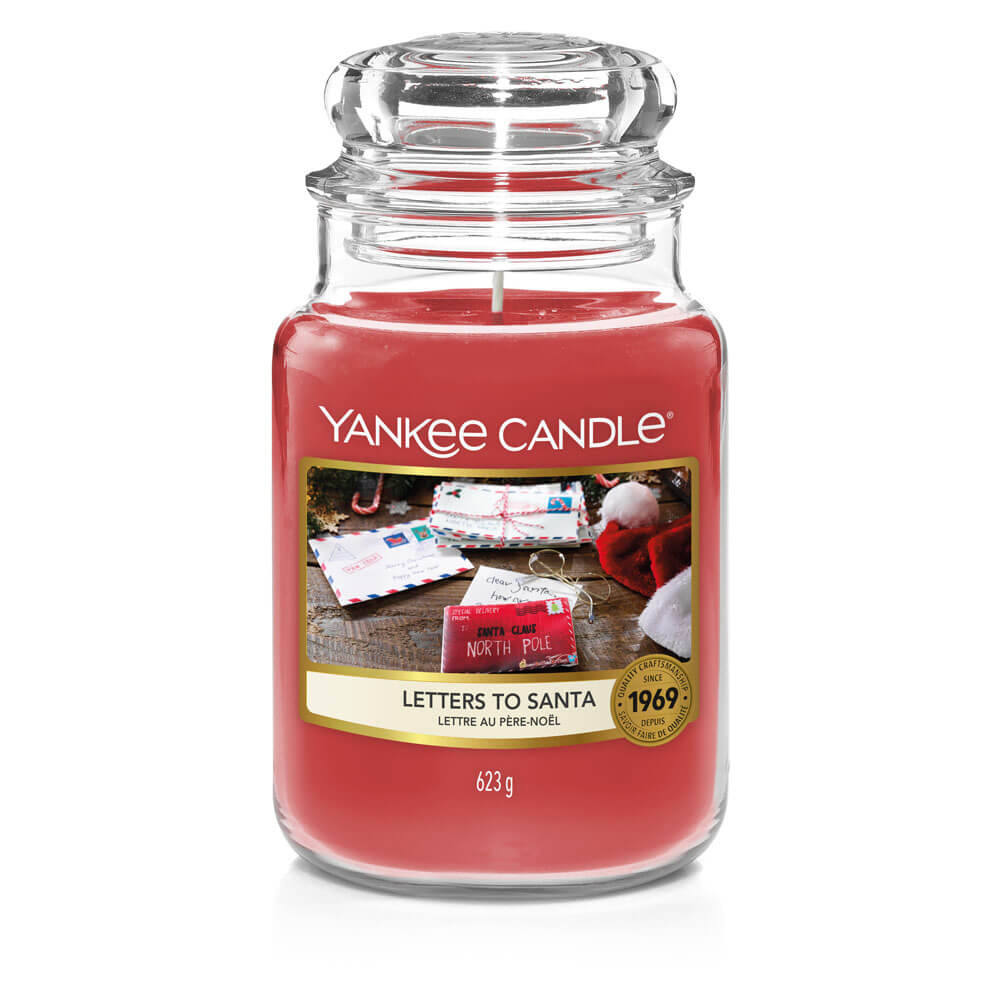 Yankee Candle Letters To Santa Large Jar Candle - Candles Direct