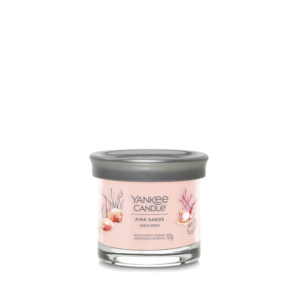 Yankee Candle Pink Sands Signature Small Tumbler Candle - Candles Direct