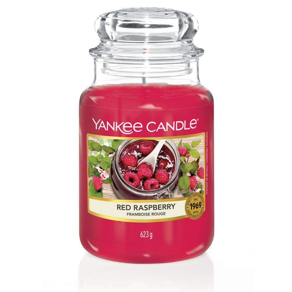Yankee Candle Red Raspberry Large Jar Candle Image 1
