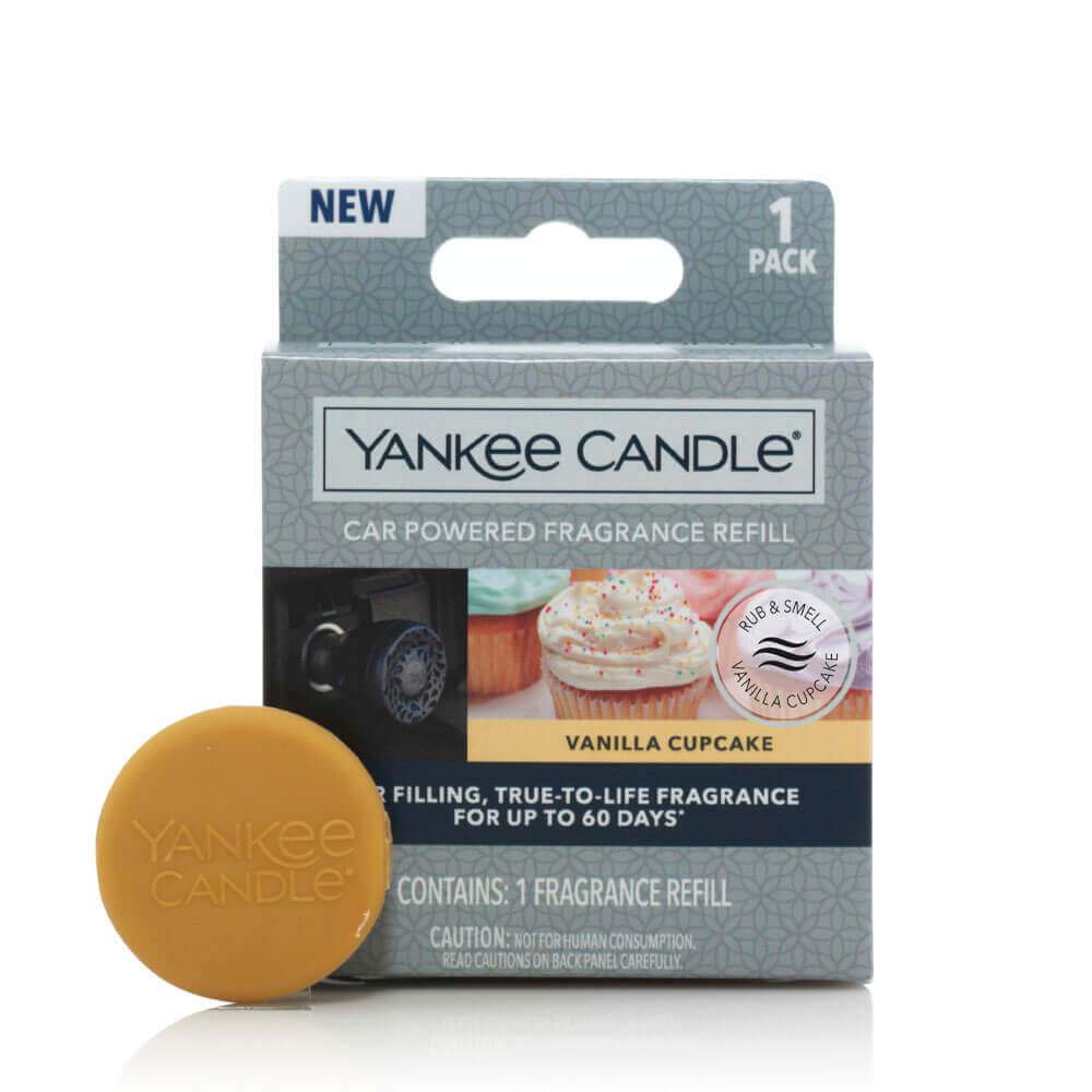 Yankee Candle Vanilla Cupcake Car Powered Fragrance Refill Image 1