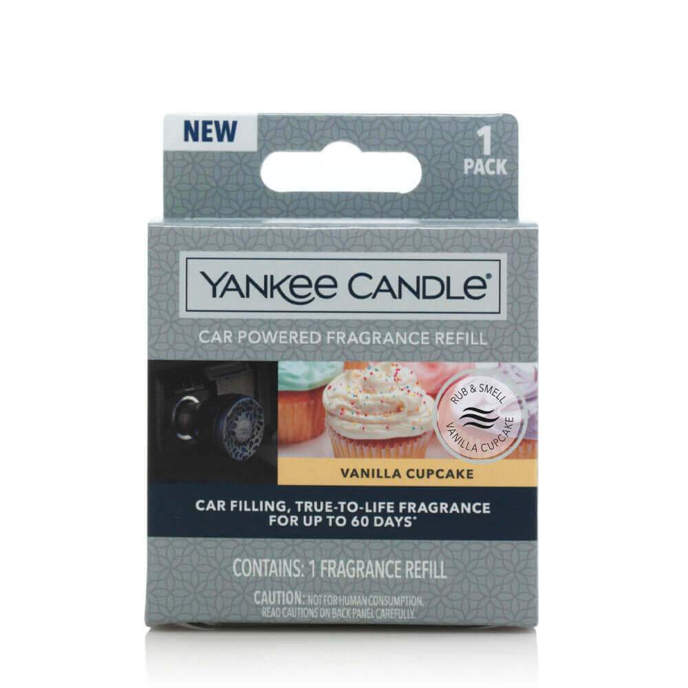 Yankee Candle Vanilla Cupcake Car Powered Fragrance Refill Image 2