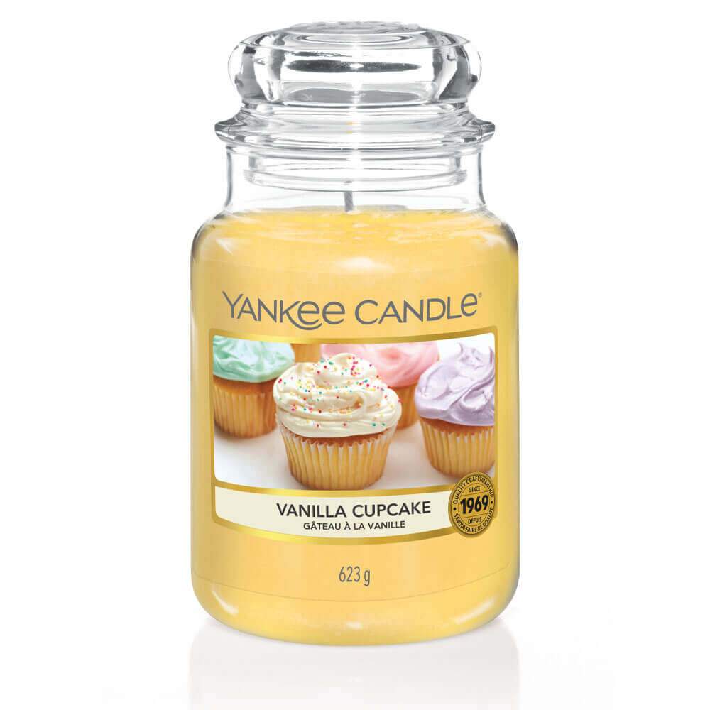 Yankee Candle Vanilla Cupcake Large Jar Candle Image 1