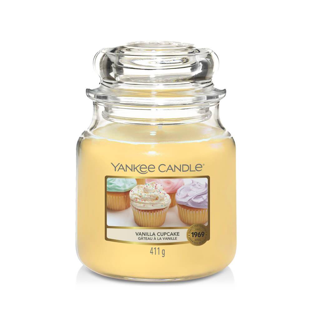 Yankee Candle Vanilla Cupcake Medium Jar Candle Image 1