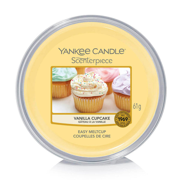 Yankee Candle Vanilla Cupcake Glass Votive Candle 3 Pack - Candles Direct