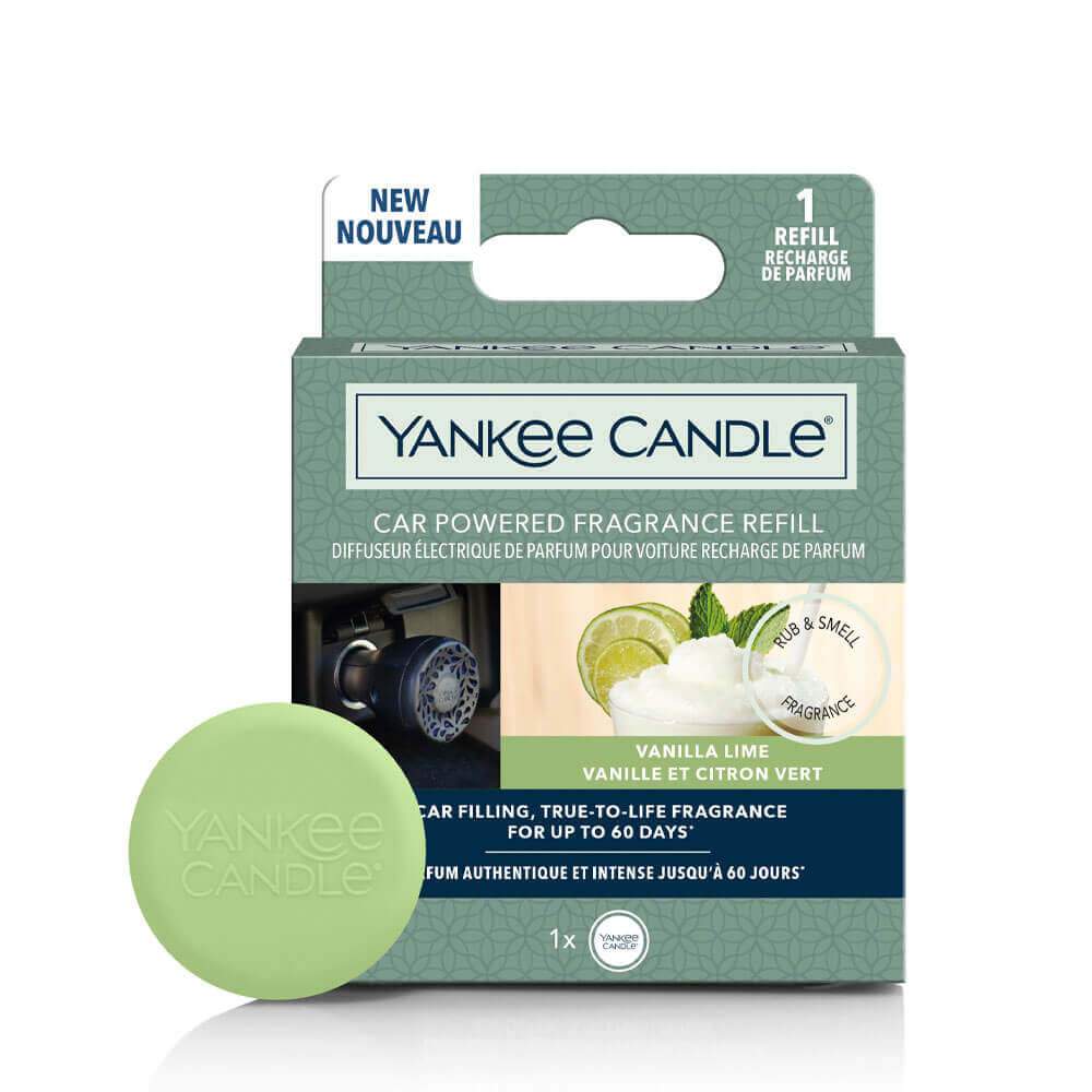 Yankee Candle Vanilla Lime Car Powered Fragrance Refill Image 1