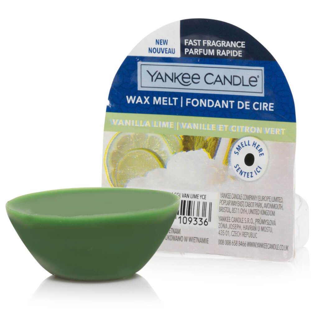 Yankee Candle Vanilla Lime Wax Melt Image 1