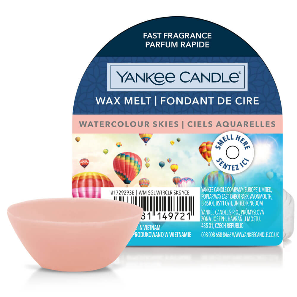 Yankee Candle Watercolour Skies Signature Large Jar Candle - Candles Direct