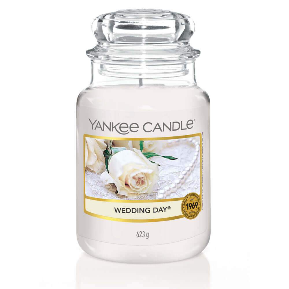 Yankee Candle Baby Powder Large Jar Candle - Candles Direct