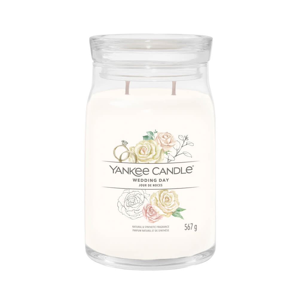  Yankee Candle 5038580000825 jar Middle Wedding Day YSSWD, One  Size, : Home & Kitchen