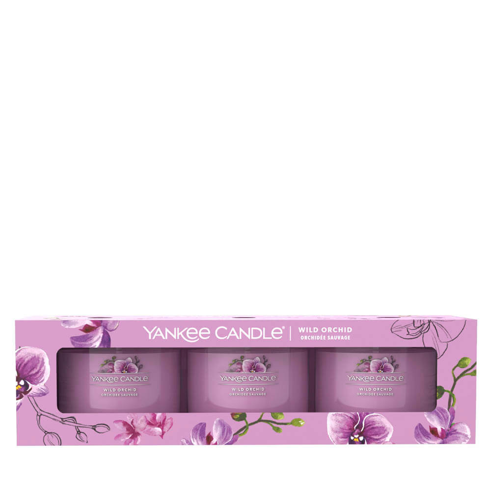 Yankee Candle Wild Orchid Signature Medium Jar Candle - Candles Direct