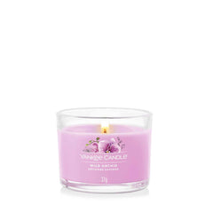 Yankee Candle Wild Orchid Glass Votive Candle - Candles Direct