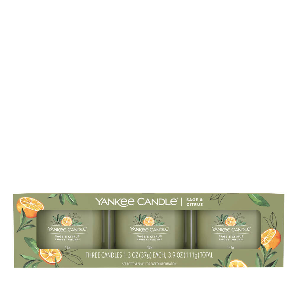 Yankee Candle Signature Collection Mini Jar Sage & Citrus, 1.3 Oz