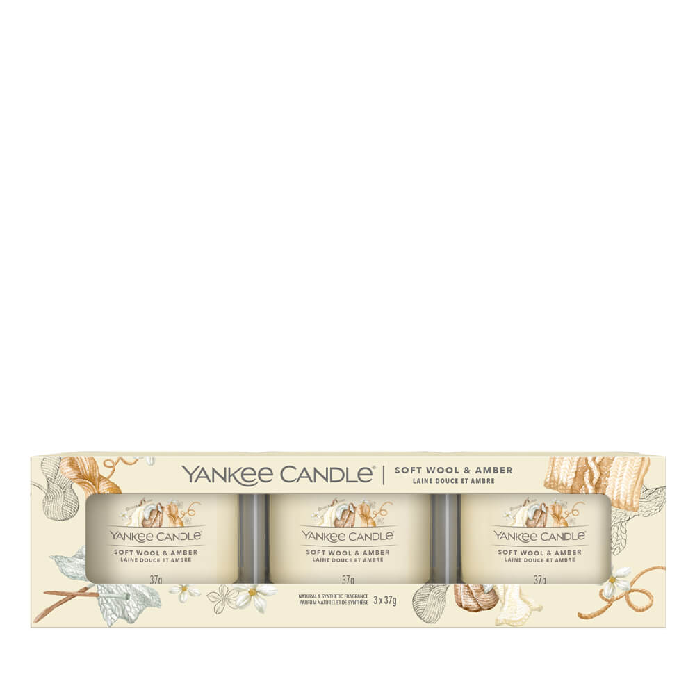 Yankee Candle Soft Wool & Amber 6 PC Fragranced Wax Melts