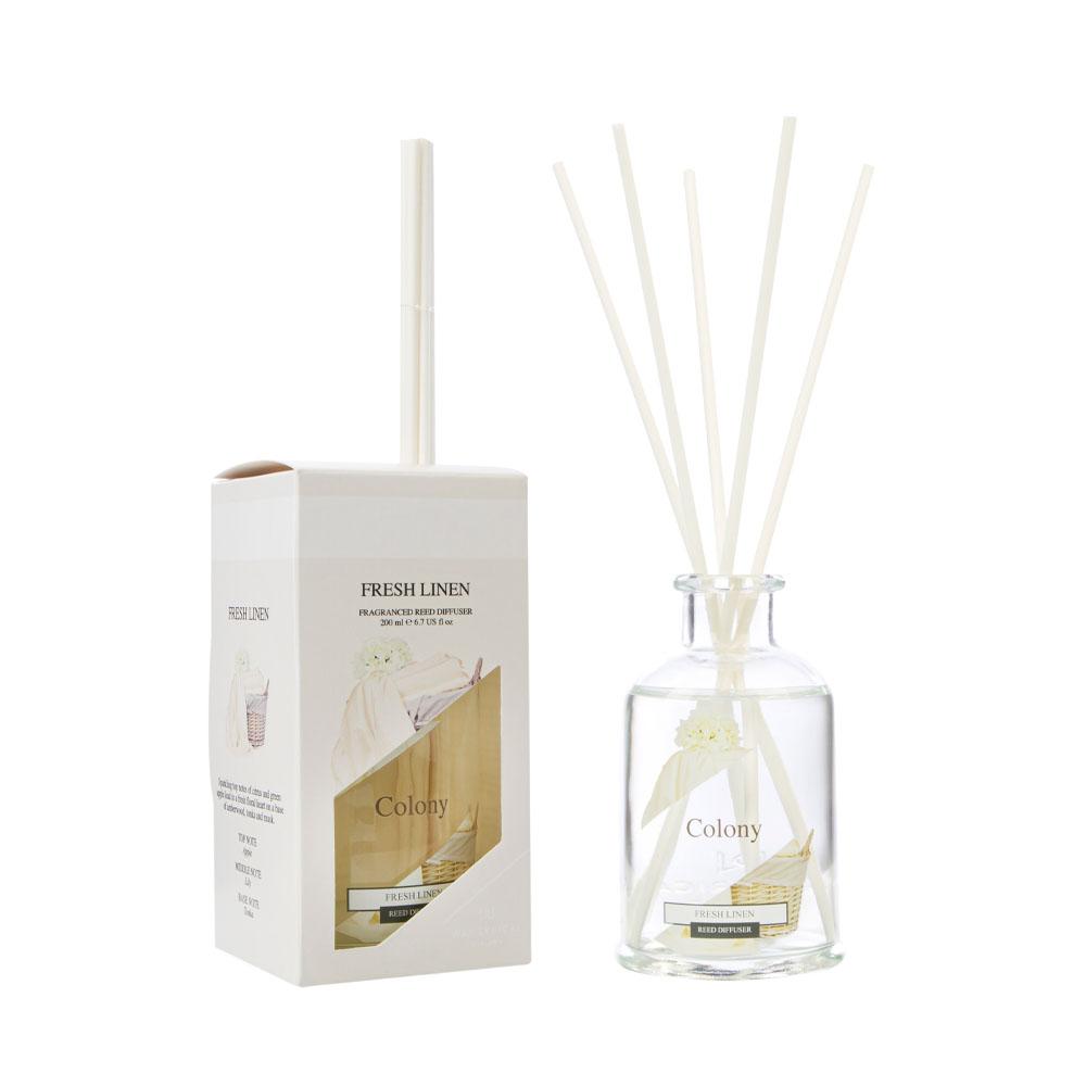 Wax Lyrical Fresh Linen Reed Diffuser 100ml Image 1